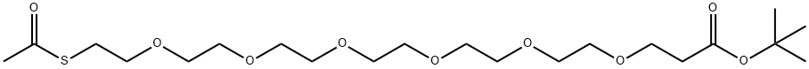 S-acetyl-PEG6-t-butyl ester