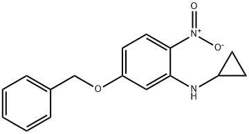 5-(Benzyloxy)-N-cyclopropyl-2-nitroaniline|