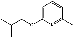2-Methyl-6-(2-methylpropoxy)pyridine 结构式
