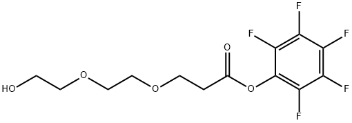 羟基-二聚乙二醇-C2-五氟苯酚酯,1820673-42-4,结构式
