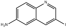 3-Iodoquinolin-6-amine 化学構造式