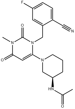 Trelagliptin Impurity 20 化学構造式