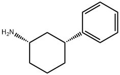 Cyclohexanamine, 3-phenyl-, (1S,3R)- Structure