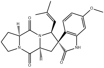 Spirotryprostatin A Struktur