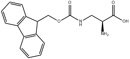 H-DL-Dap(Fmoc)-OH Structure