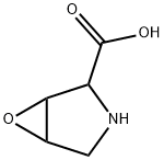 6-Oxa-3-azabicyclo[3.1.0]hexane-2-carboxylic acid Struktur