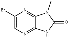 6-bromo-1-methyl-1,3-dihydro-2H-imidazo[4,5-b]pyrazin-2-one Struktur