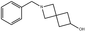 2-Azaspiro[3.3]heptan-6-ol, 2-(phenylmethyl)- Struktur