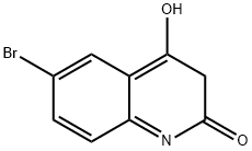 6-溴-4-羟基喹啉-2(3H)-酮, 1822880-52-3, 结构式