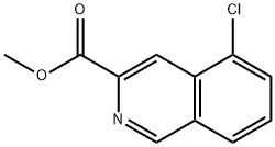 1823314-50-6 3-Isoquinolinecarboxylic acid, 5-chloro-, methyl ester