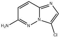 Imidazo[1,2-b]pyridazin-6-amine, 3-chloro- 结构式