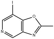 Oxazolo[4,5-c]pyridine, 7-iodo-2-methyl- Structure