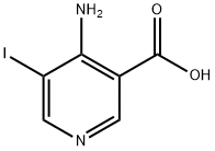 4-氨基-5-碘代肌动蛋白 结构式