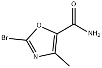 5-Oxazolecarboxamide, 2-bromo-4-methyl- Structure