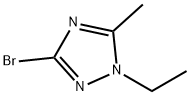 1H-1,2,4-Triazole, 3-bromo-1-ethyl-5-methyl- 结构式