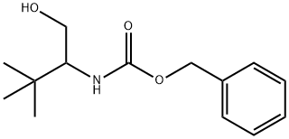 (1-羟基-3,3-二甲基丁-2-基)氨基甲酸苄酯 结构式