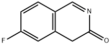 3(4H)-Isoquinolinone, 6-fluoro- Structure