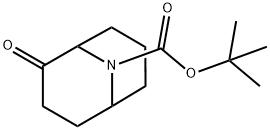 Racemic-Tert-Butyl 2-Oxo-9-Azabicyclo[3.3.1]Nonane-9-Carboxylate(WX120615) Struktur