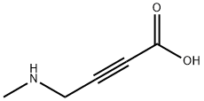 4-(甲基氨基)丁-2-炔酸,1823915-94-1,结构式