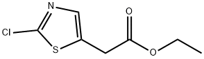 5-Thiazoleacetic acid, 2-chloro-, ethyl ester Structure