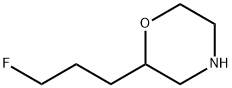 Morpholine, 2-(3-fluoropropyl)- Struktur