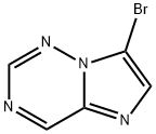 7-bromoimidazo[2,1-f][1,2,4]triazine Struktur