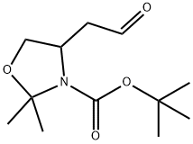 3-Oxazolidinecarboxylic acid, 2,2-dimethyl-4-(2-oxoethyl)-, 1,1-dimethylethyl ester|