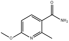 3-Pyridinecarboxamide, 6-methoxy-2-methyl- Structure