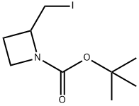 1-Azetidinecarboxylic acid, 2-(iodomethyl)-, 1,1-dimethylethyl ester|2-(碘甲基)氮杂环丁烷-1-羧酸叔丁酯