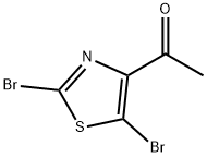 Ethanone, 1-(2,5-dibromo-4-thiazolyl)- Struktur