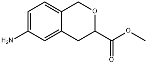6-氨基异色满-3-羧酸甲酯,1824418-12-3,结构式