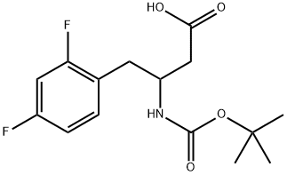 1824443-71-1 4-(2,4-difluorophenyl)-3-[(2-methylpropan-2-yl)oxycarbonylamino]butanoic acid