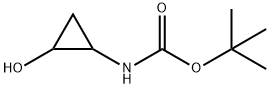 Carbamic acid, N-(2-hydroxycyclopropyl)-, 1,1-dimethylethyl ester Struktur