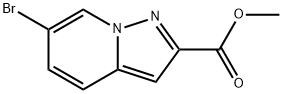 Methyl 6-bromopyrazolo[1,5-a]pyridine-2-carboxylate,1824577-02-7,结构式