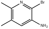 3-Pyridinamine, 2-bromo-5,6-dimethyl- Structure