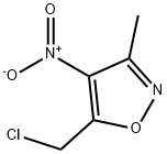 5-(chloromethyl)-3-methyl-4-nitro-1,2-oxazole Structure