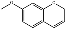 2H-1-Benzopyran, 7-methoxy-,18385-89-2,结构式