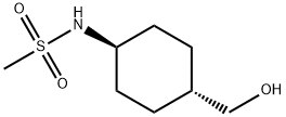 TRANS-N-(4-(羟甲基)环己基)甲磺酰胺, 1841336-97-7, 结构式