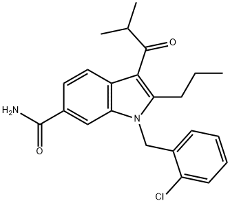 FR-181074, 184147-65-7, 结构式