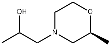 4-Morpholinepropanol,2-methyl-,(2S)- 化学構造式