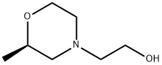 4-Morpholineethanol, 2-methyl-, (2R)- Structure