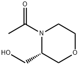 Ethanone, 1-[(3S)-3-(hydroxymethyl)-4-morpholinyl]- Structure