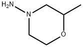 4-Morpholinamine, 2-methyl- 化学構造式