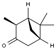 Bicyclo[3.1.1]heptan-3-one, 2,6,6-trimethyl-, (1R,2S,5S)- Struktur