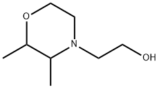 4-Morpholineethanol, 2,3-dimethyl- Structure