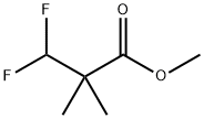 methyl 3,3-difluoro-2,2-dimethylpropanoate Struktur