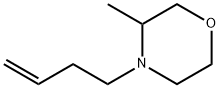 Morpholine, 4-(3-buten-1-yl)-3-methyl- Structure