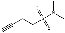 N,N-dimethylbut-3-yne-1-sulfonamide Struktur