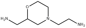 4-Morpholineethanamine,2-(aminomethyl)- Structure