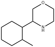 Morpholine, 3-(2-methylcyclohexyl)- Structure